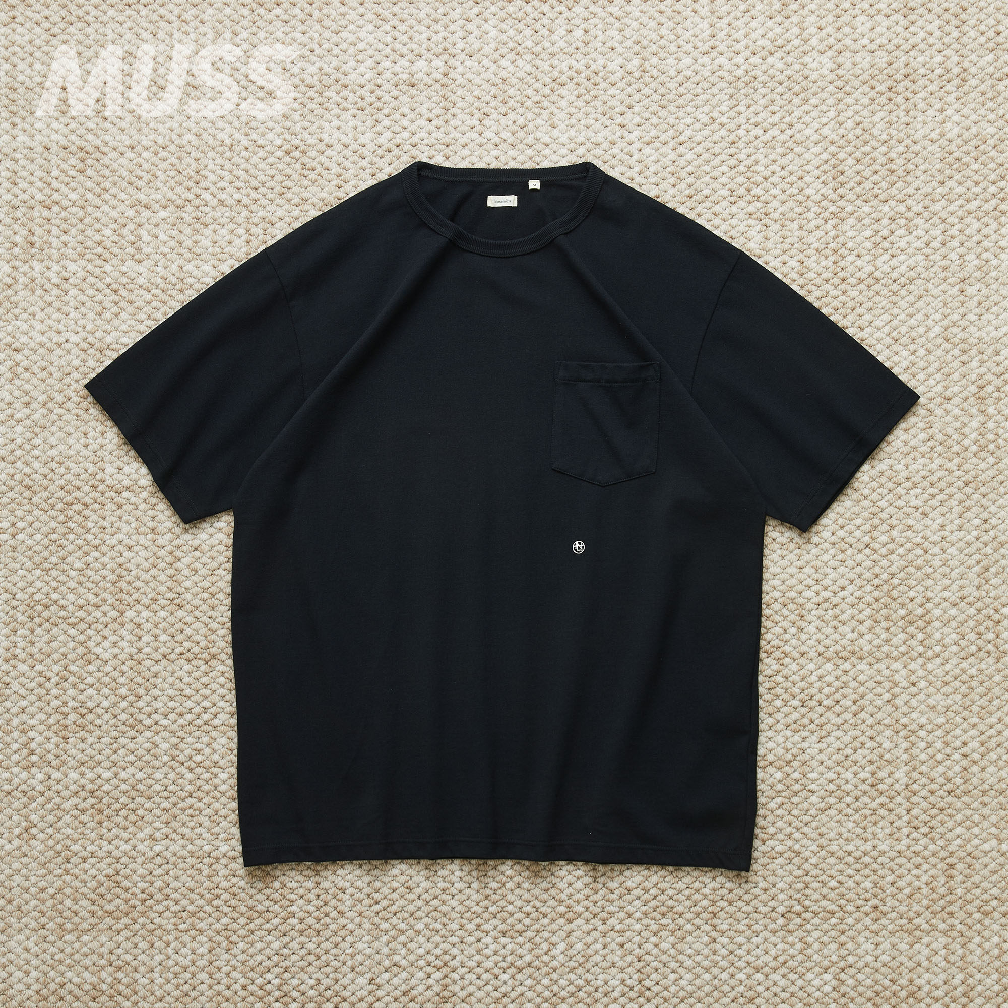 现货 NANAMICA COOLMAX POCKET TEE 日产针织宽松口袋短袖 26SS