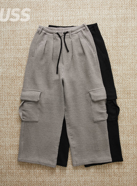 现货 ANCELLM WOOL CORDUROY CARGO 日产羊毛灯芯绒工装裤 25AW