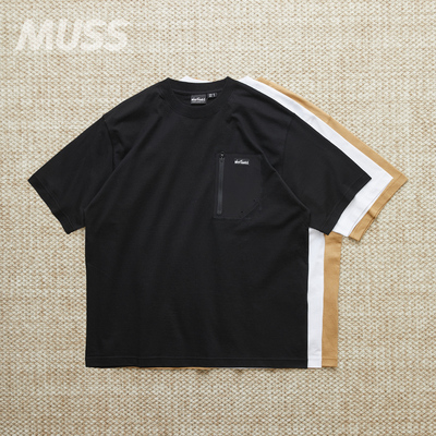 现货 WILDTHINGS CAMP POCKET TEE 山系户外拉链口袋短袖T恤 25SS