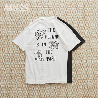 HUMANMADE日产水洗印花短袖T恤