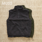 现货 小野人羊羔毛摇粒绒户外保暖马甲23AW VEST GRAMICCI SHERPA