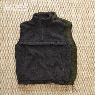 现货 GRAMICCI SHERPA VEST 小野人羊羔毛摇粒绒户外保暖马甲23AW