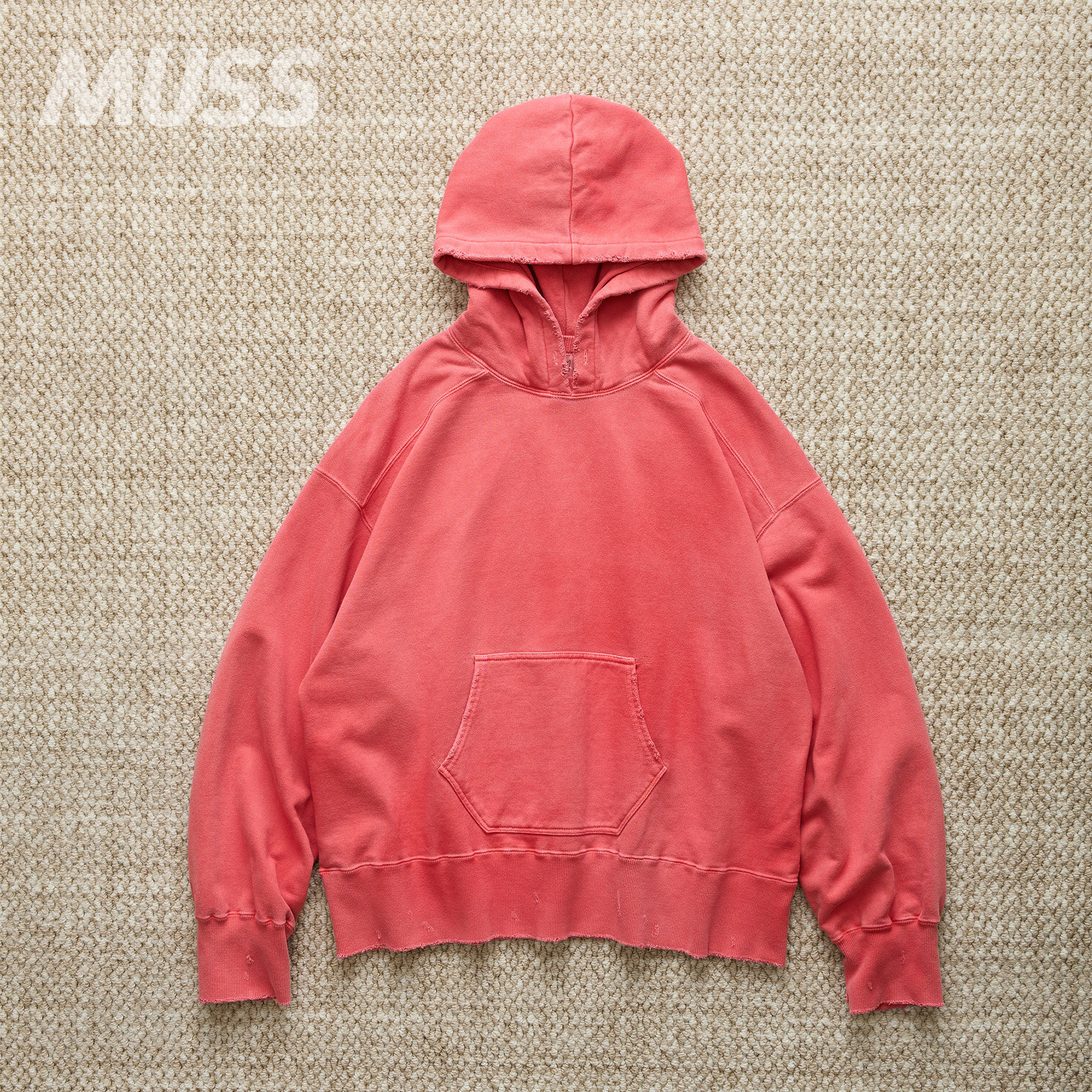 ANCELLM日产复古泼墨连帽卫衣