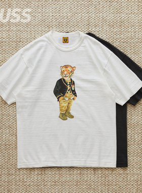 现货 HUMAN MADE GRAPHIC T-SHIRT 日产绘画老虎休闲短袖T恤24AW