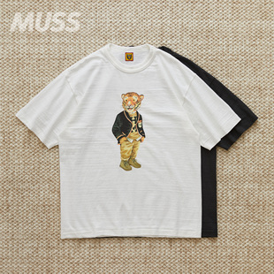 GRAPHIC MADE SHIRT T恤24AW 现货 日产绘画老虎休闲短袖 HUMAN