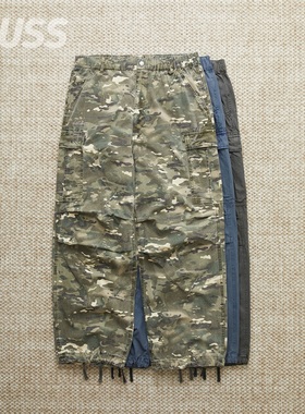 现货 WILDTHINGS CARGO PANTS 户外防撕裂染色做旧休闲工装裤25SS
