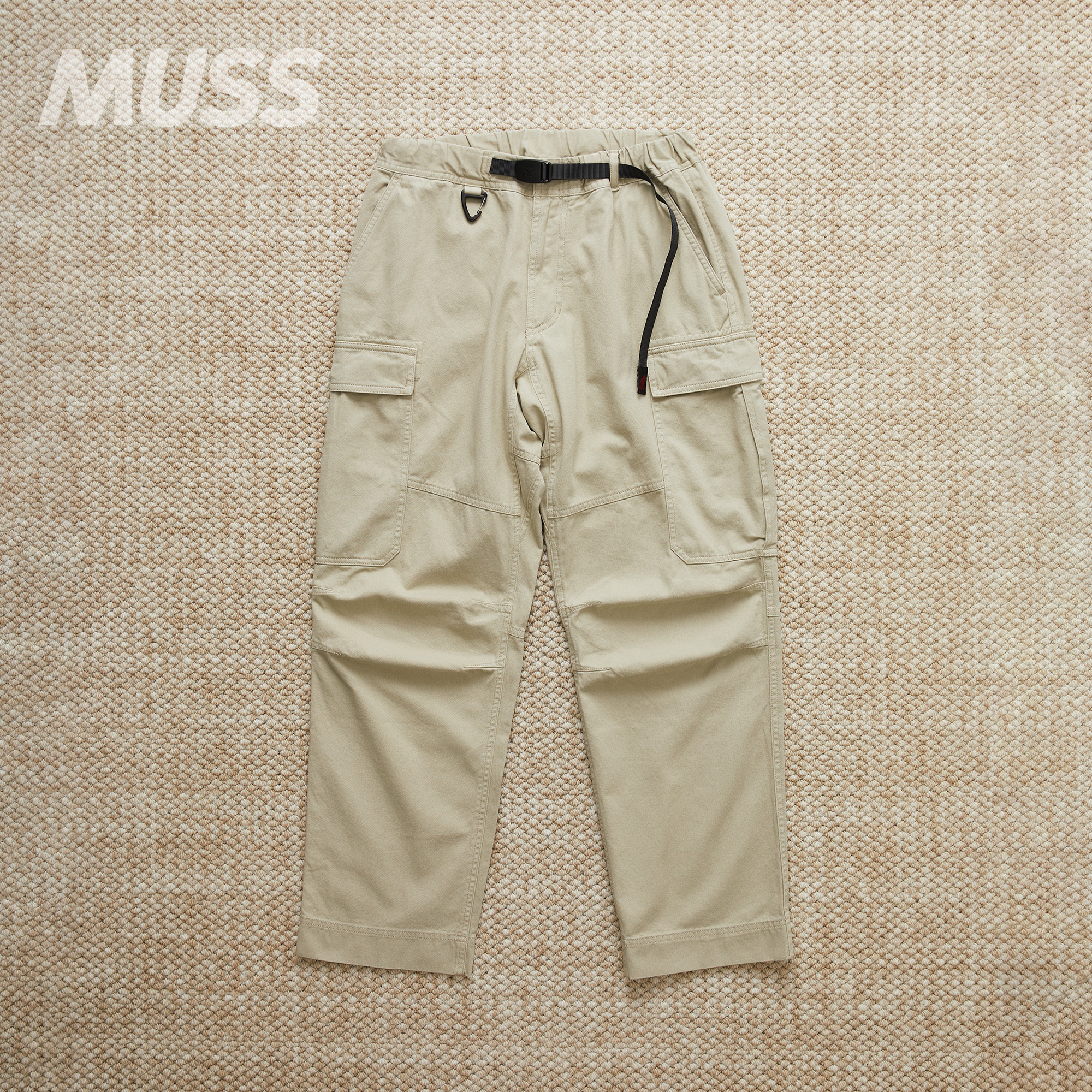 GRAMICCI小野人复古打褶工装裤