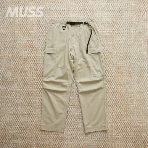 GRAMICCI小野人复古打褶工装裤