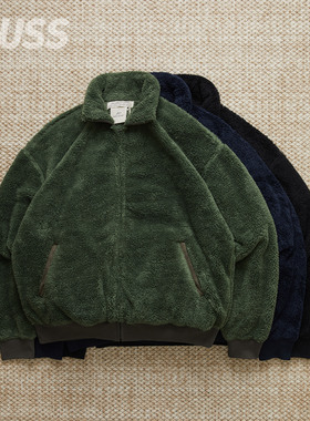 现货 REMI RELIEF SHAGGY FLEECE ZIPPED 日产立领摇粒绒保暖夹克