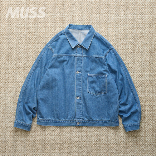 现货 NANAMICA SHORT DENIM JACKET 日产复古休闲牛仔夹克 26SS