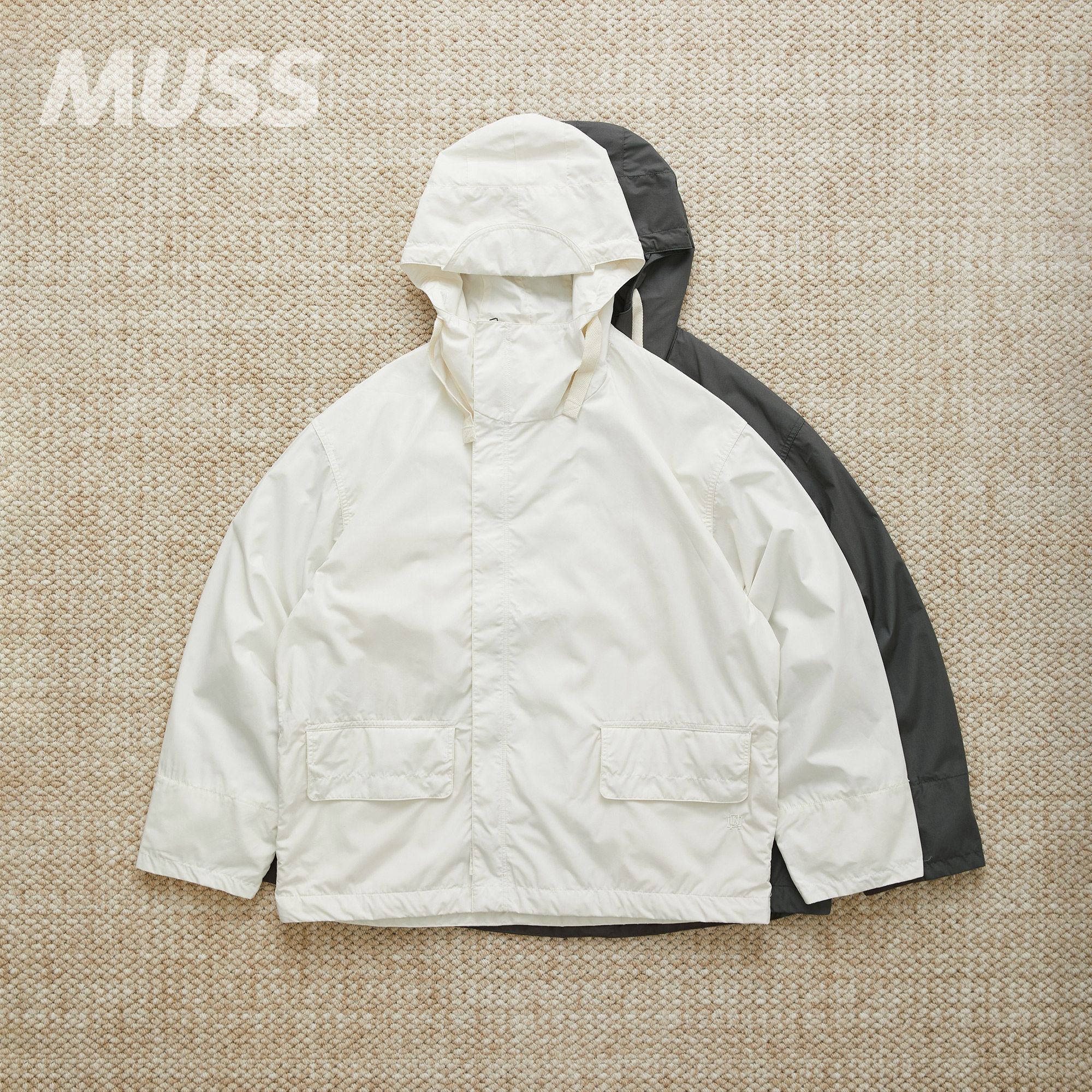 现货 NANAMICA HOODED DECK JACKET 宽松休闲连帽甲板夹克外套图片