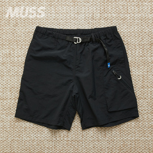 现货 LIBERAIDERS LR NYLON SHORTS 户外防水尼龙休闲短裤 25SS