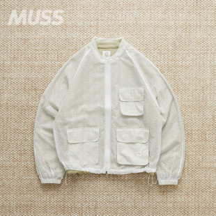 DUAL CASTLE JACKET羊毛天丝混纺二合一休闲夹克25AW GANDER 现货