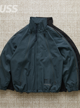 现货POLIQUANT X WILDTHINGS ZIPPERED JKT联名机能户外拉链夹克