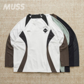 拼接速干弹性长袖 现货 球衣T恤25AW GAME SHIRT F.C.REAL BRISTOL