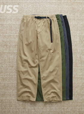 现货 GRAMICCI PANT STRAIGHT FIT 小野人斜纹布宽松直筒裤 25SS