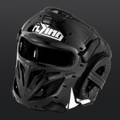 拳击护头散打搏击男女成人儿童训练头盔全围防护面罩跆拳道护具