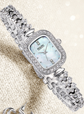 马克华菲小龙女手表女款轻奢复古镶钻女士表满天星表礼物送女友