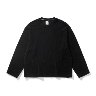 秋冬简约针织圆领宽松休闲上衣 25FW Army Logic