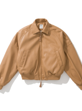 Army Logic 25FW 复古休闲皮衣宽松夹克外套