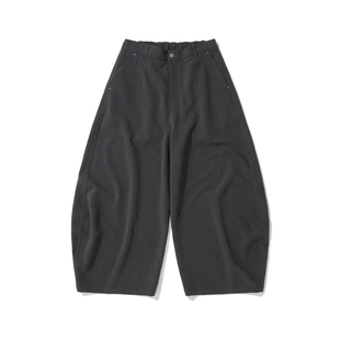 秋冬季 25FW 休闲裤 男纯色宽松直筒简约时尚 Army 感喇叭裤 Logic