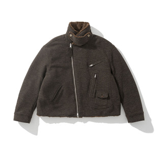 Army Logic 25FW 秋冬季复古高领双面多口袋宽松夹克