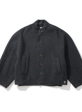 Army Logic 25FW 秋冬复古毛呢简约宽松休闲外套