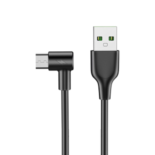 适用于安卓数据线适用弯头加长快充数据线microUSB通用手机充电器线5A三星华为小米vivo2米加长高速快充3oppo