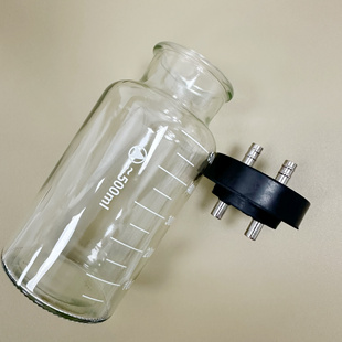 斯曼峰LX-3电动流产吸引器配件玻璃瓶500ml鱼跃人流机收集瓶