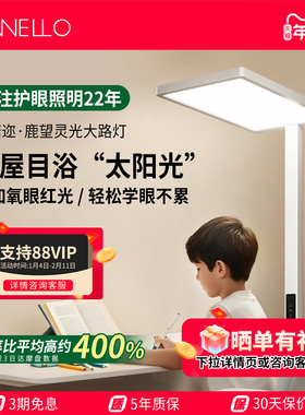 pannello帕诺迩鹿望灵光大路灯落地护眼灯儿童学习专用台灯全光谱