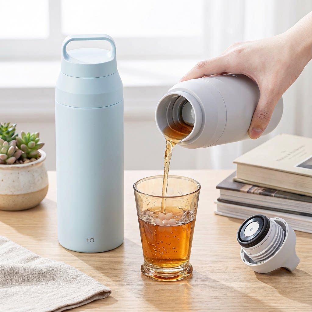 ASVEL茶隔保温杯车载办公水杯图片