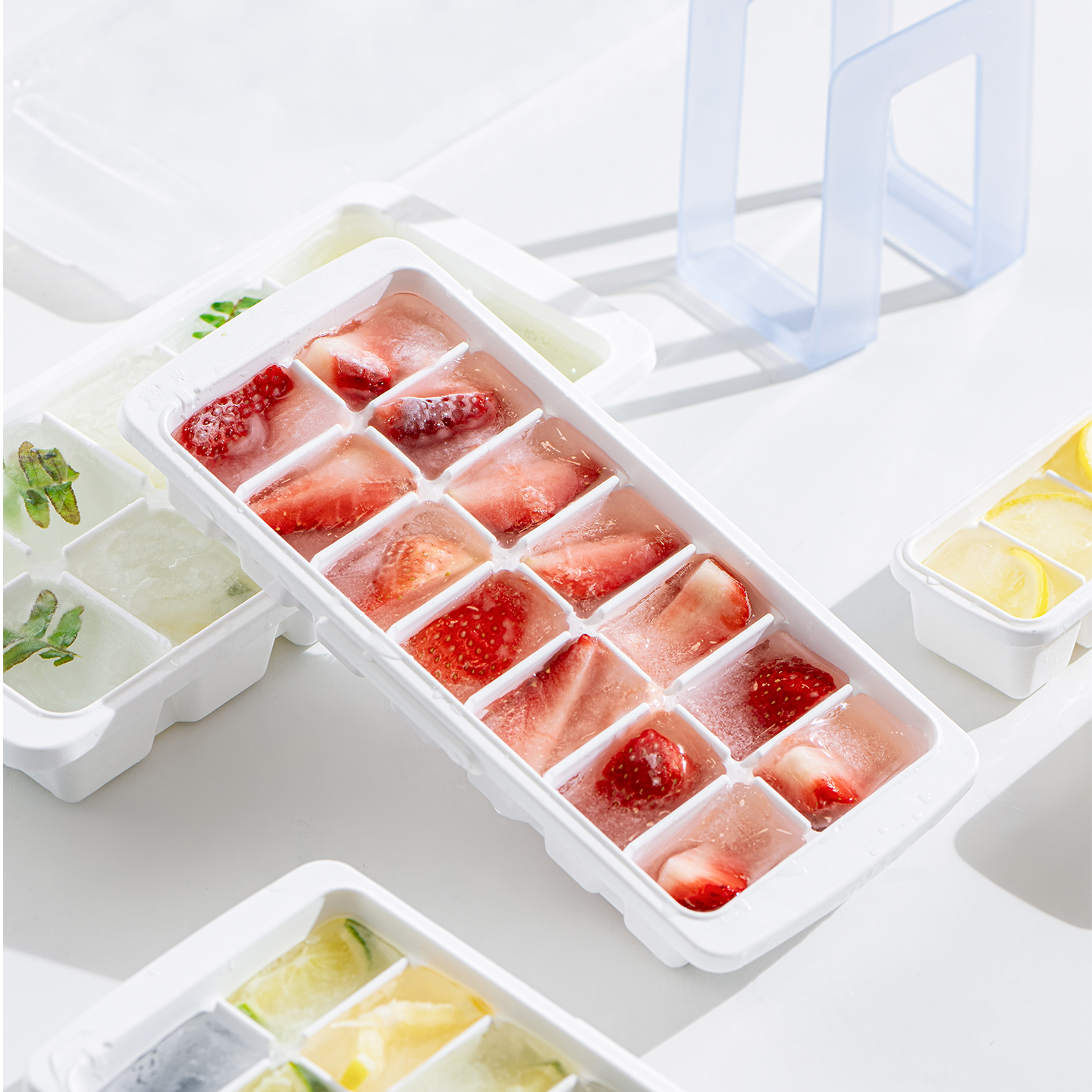 日本进口制冰盒家用冰块模具