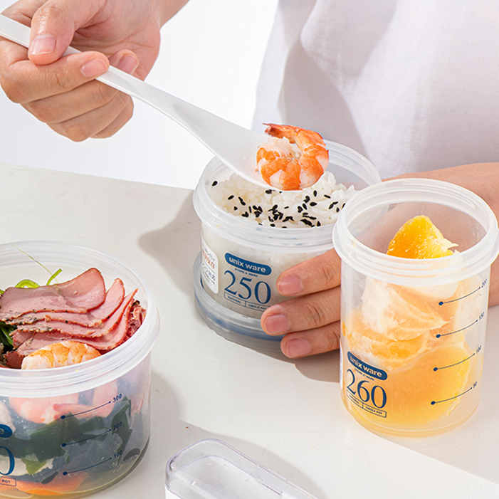 asvel抗菌可微波便携保鲜饭盒