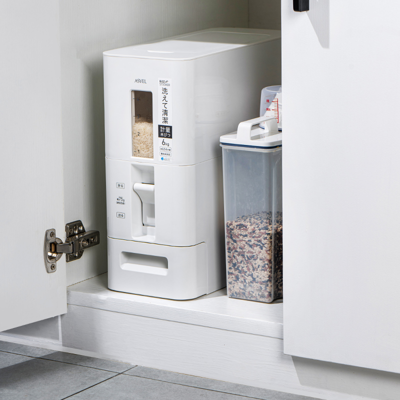 asvel日本米桶防虫米面分类杂粮