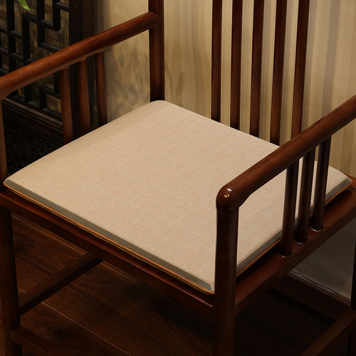 高回弹乳胶垫红木椅子垫防滑防水