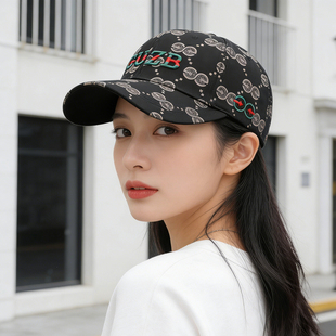 鸭舌帽男女加大加深宽大帽檐棒球帽硬顶大头围显脸小2026新款时尚