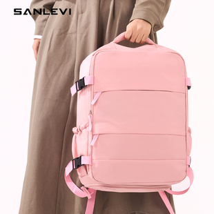 跨境旅行双肩包男女大容量鞋仓出差行李包电脑商务包学生书包通勤