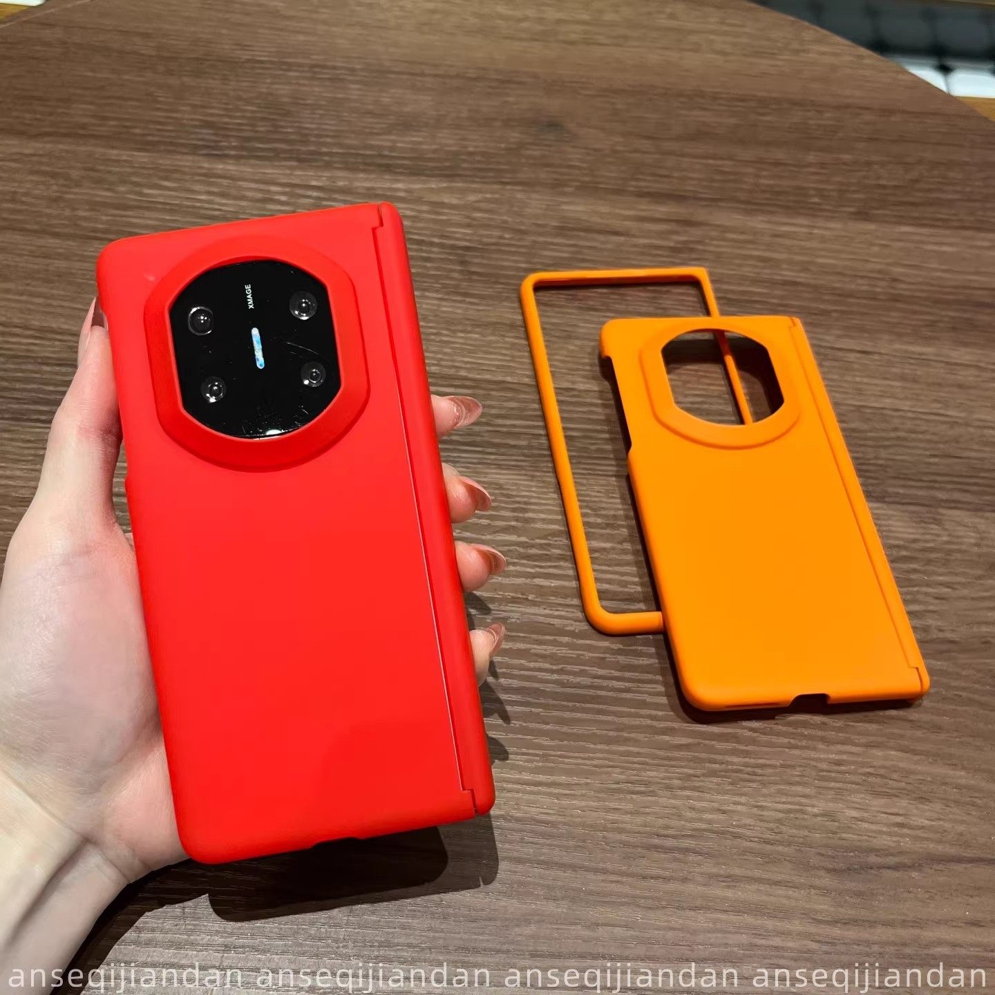 适用于华为matex7典藏版手机壳2026新年款红色新款超薄磨砂肤感中轴铰链全包x5防摔保护套简约x6高级感外壳,3C数码配件,手机保护套/壳,淘宝优惠券,粉丝福利购,淘宝优惠卷