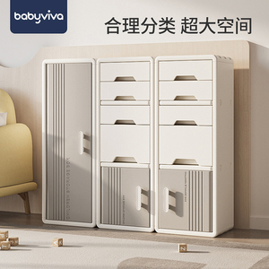 babyviva儿童玩具储物柜超大容量宝宝玩具分类整理家用多层收纳柜
