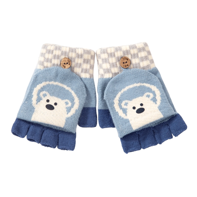 minitutuya宝宝手套翻盖设计