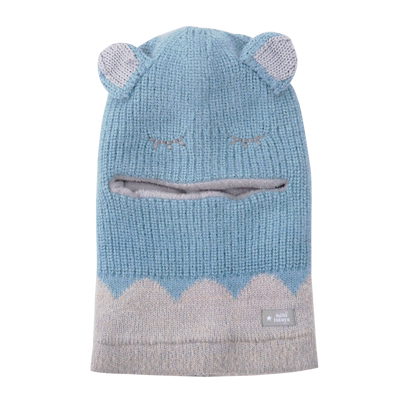 图涂丫护耳帽毛绒帽一体防寒