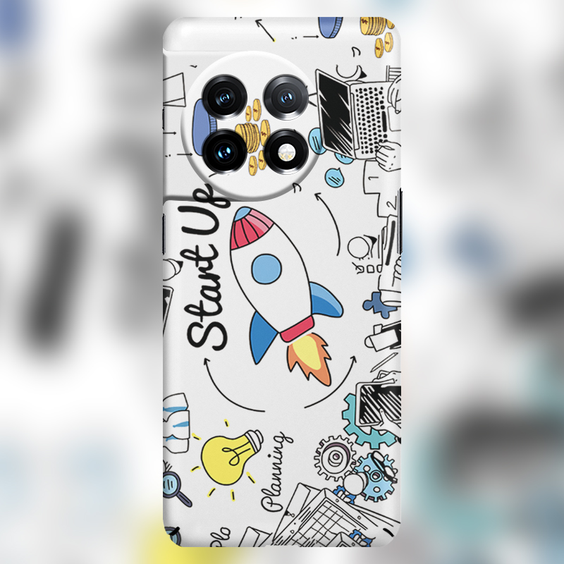 一加全包防摔超薄亲肤夜光保护套