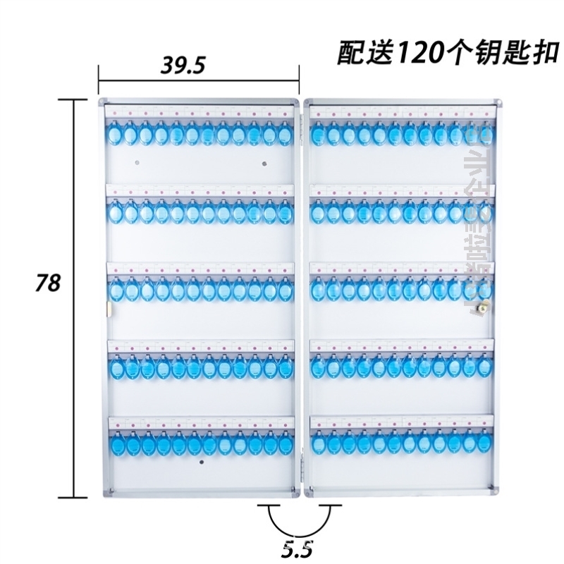 密码分类位盒盒圈出租门禁卡铝合金钥匙柜钥匙家用96箱牌门口储存