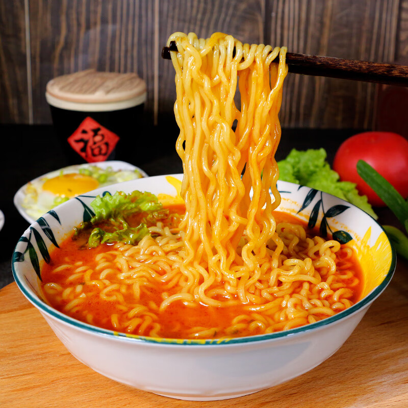 统一茄皇袋装 茄皇牛肉面126g*5包+茄皇番茄鸡蛋面116g*5包【kl】