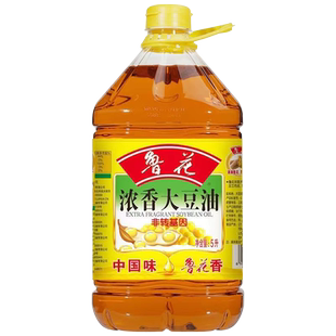 鲁花浓香大豆油家用食用油5升【kl】