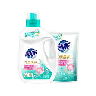 88VIP 500g 1kg 超能花漾柔护洗衣液