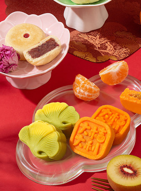 雅觅 庆福年 国风新春糕点礼盒 1540g【kl】