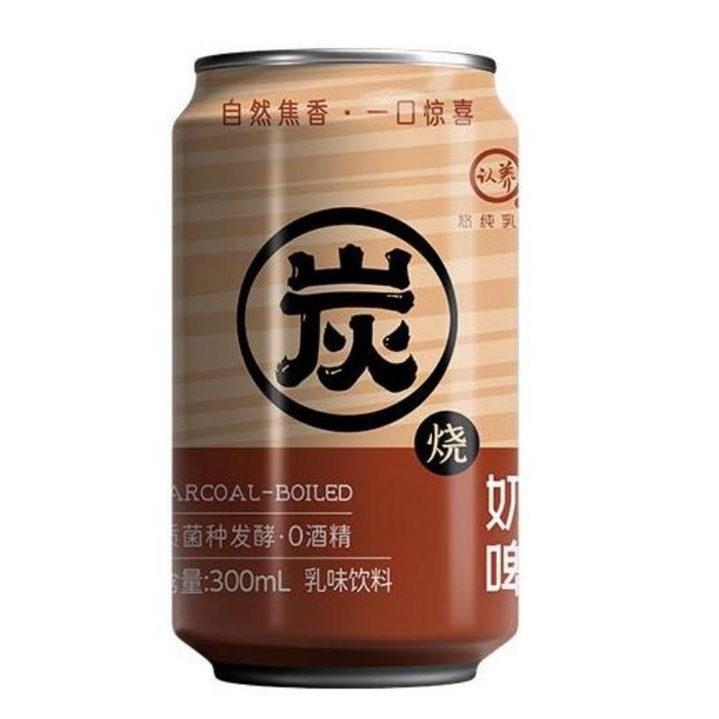 认养炭烧奶啤300ml*6瓶