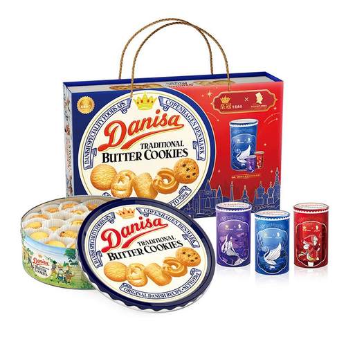 皇冠丹麦曲奇新年礼盒1010g
