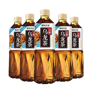 麟珑茶室无糖乌龙茶饮料 500ml*5瓶 T